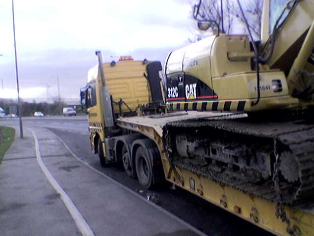 small digger