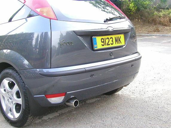 the rear end view
